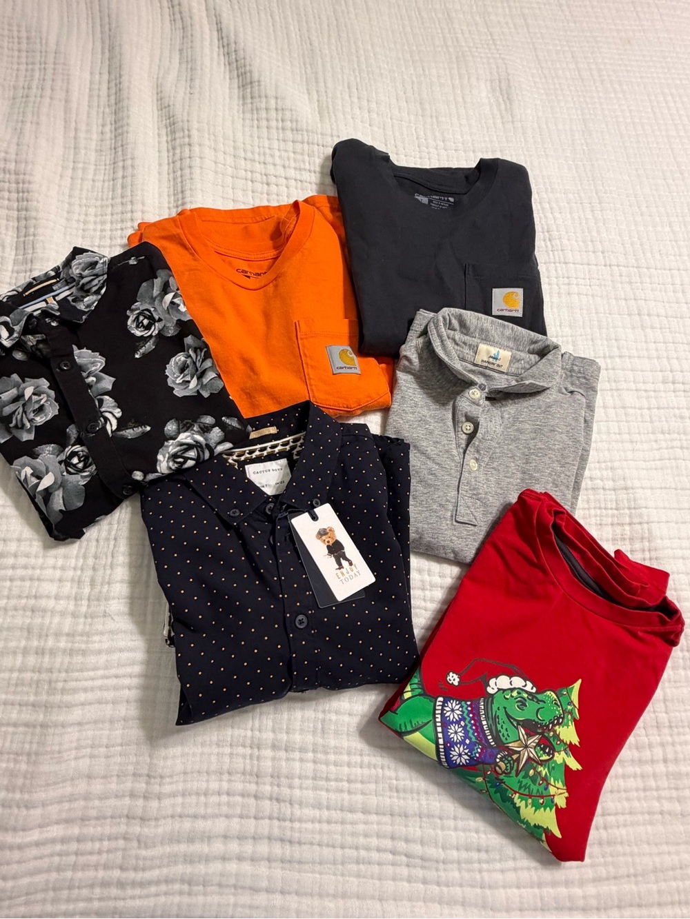 Boys Shirts Bundle Size 7